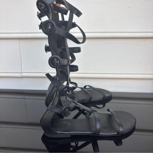 Black Gladiator Sandals Size 9 Anufer - Picture 4 of 8
